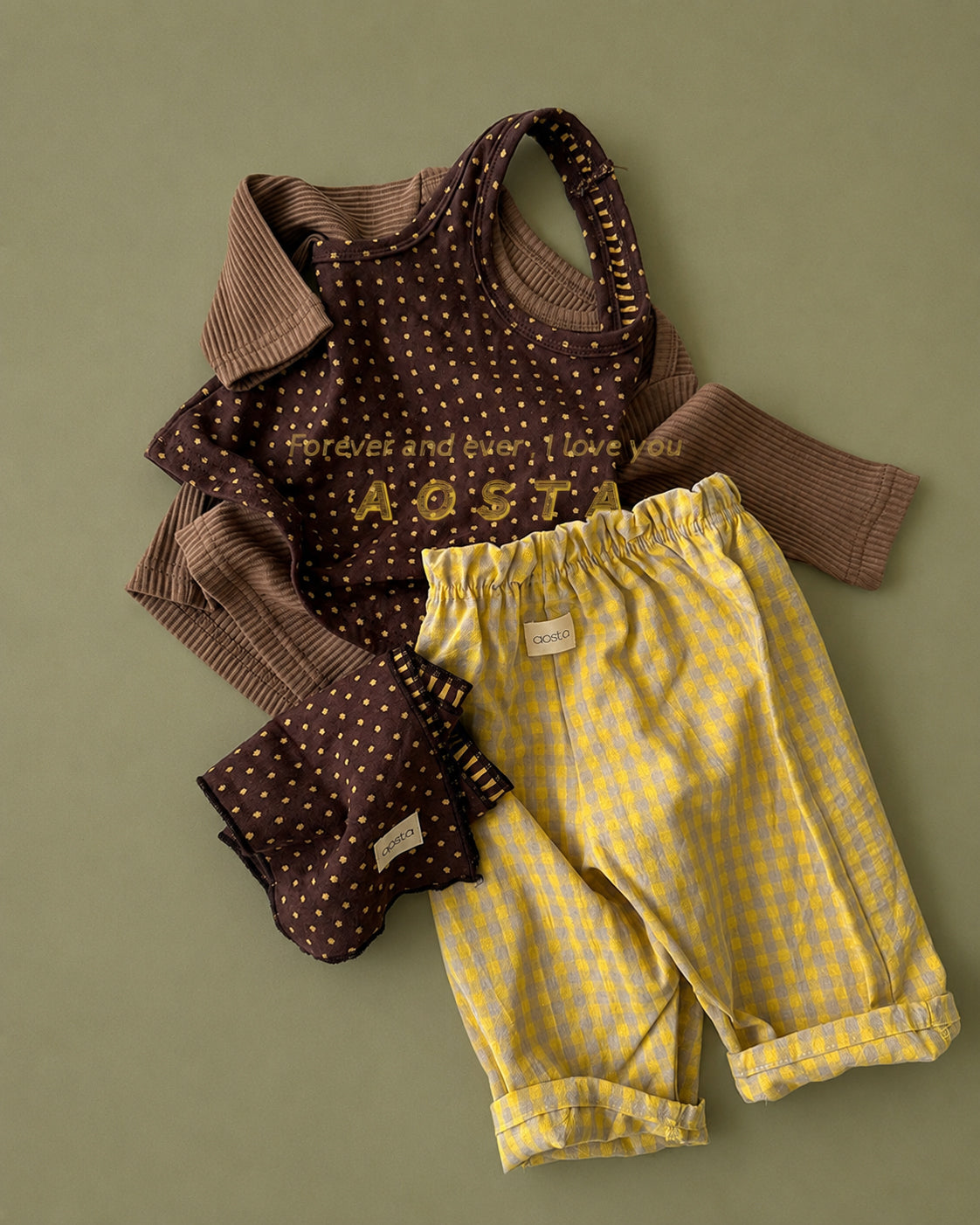 [PRE-ORDER] Choco Chip Halter Neck Top