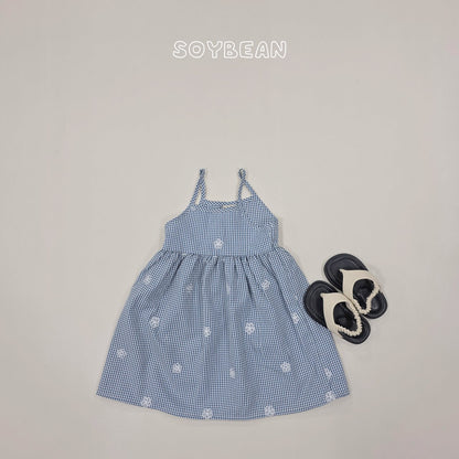[PRE-ORDER] Floral Check Dress