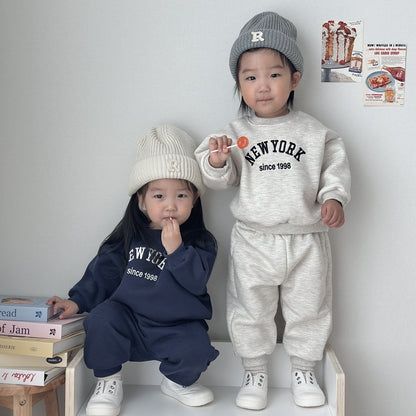 [PRE-ORDER] New York Fleece Top Bottom Set