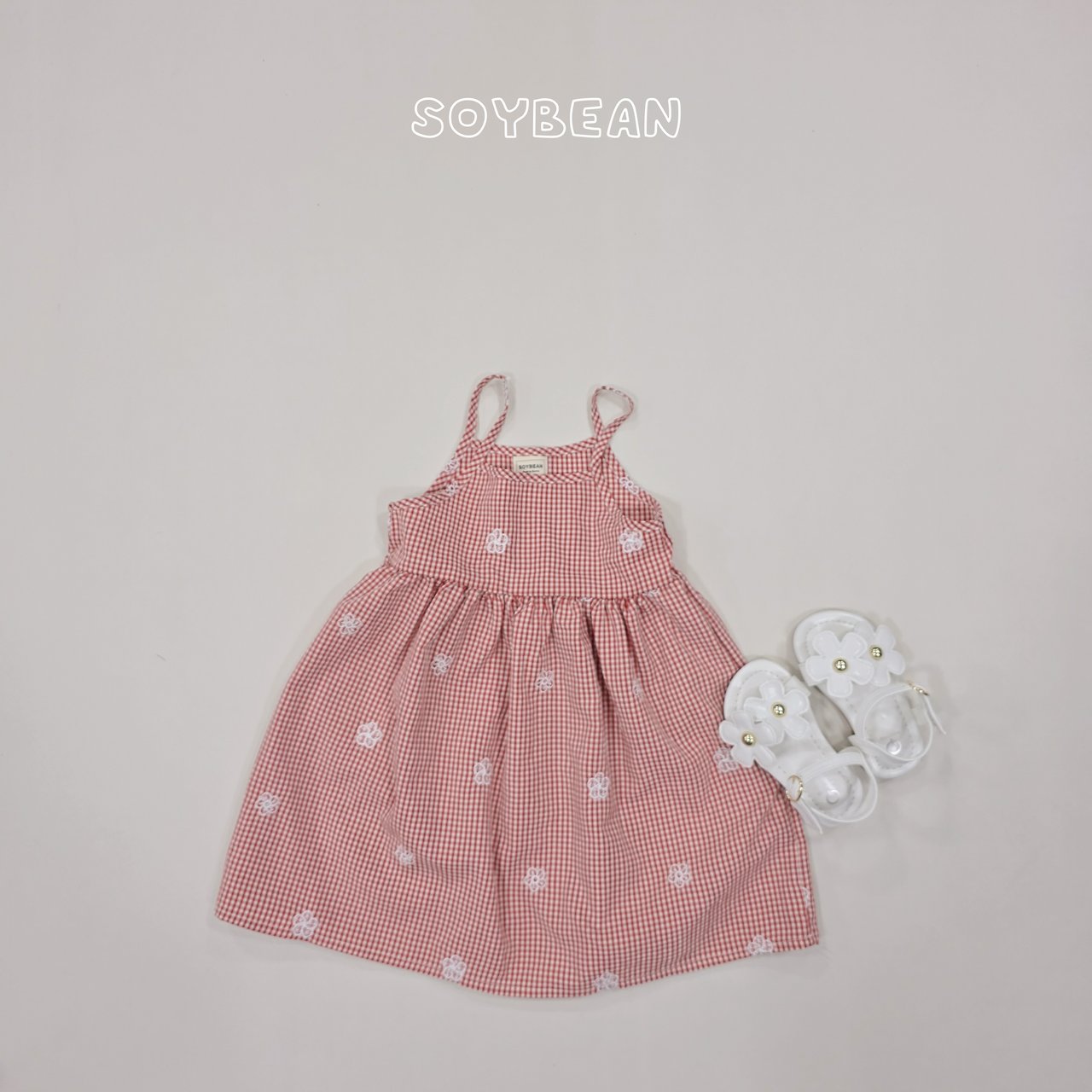 [PRE-ORDER] Floral Check Dress