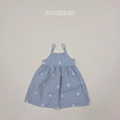 [PRE-ORDER] Floral Check Dress