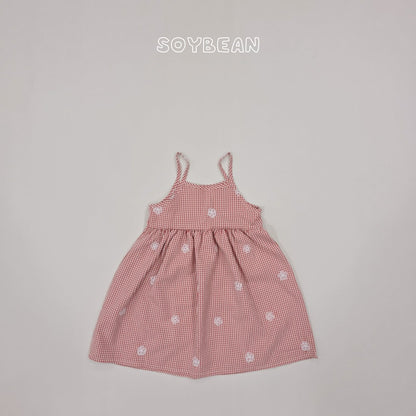 [PRE-ORDER] Floral Check Dress
