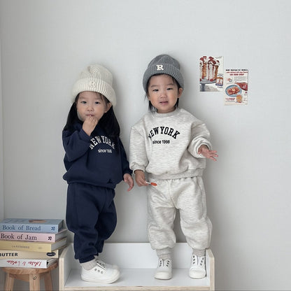 [PRE-ORDER] New York Fleece Top Bottom Set