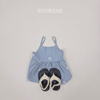 [PRE-ORDER] Floral Check Dress