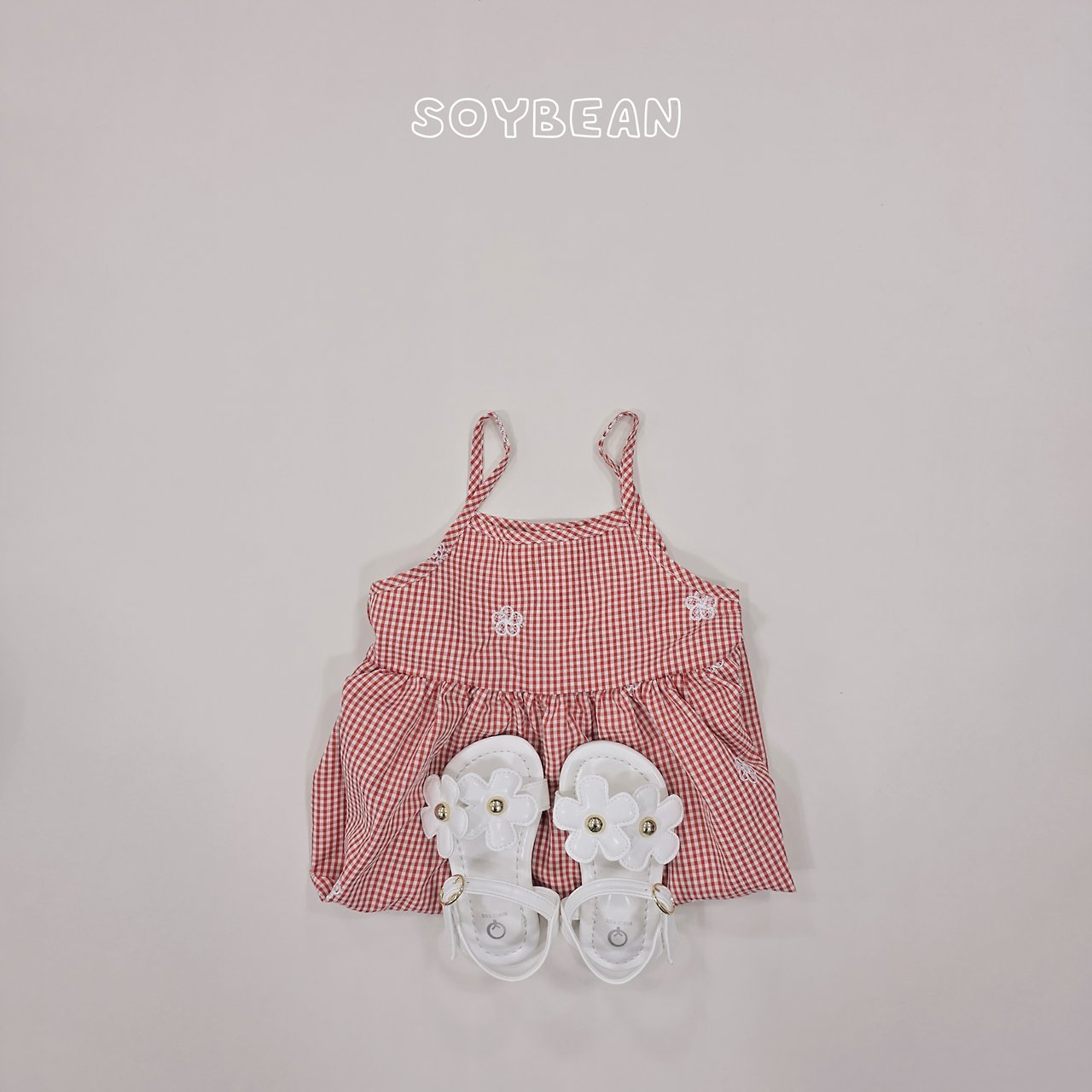 [PRE-ORDER] Floral Check Dress