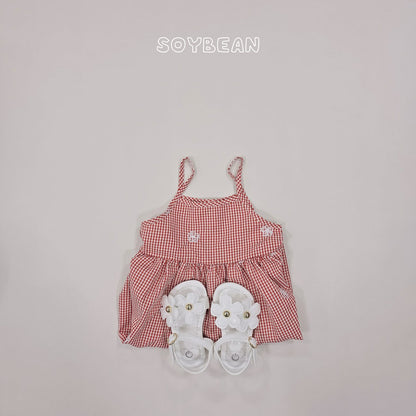 [PRE-ORDER] Floral Check Dress
