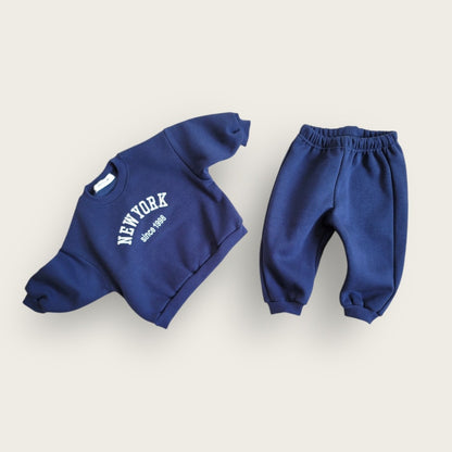 [PRE-ORDER] New York Fleece Top Bottom Set