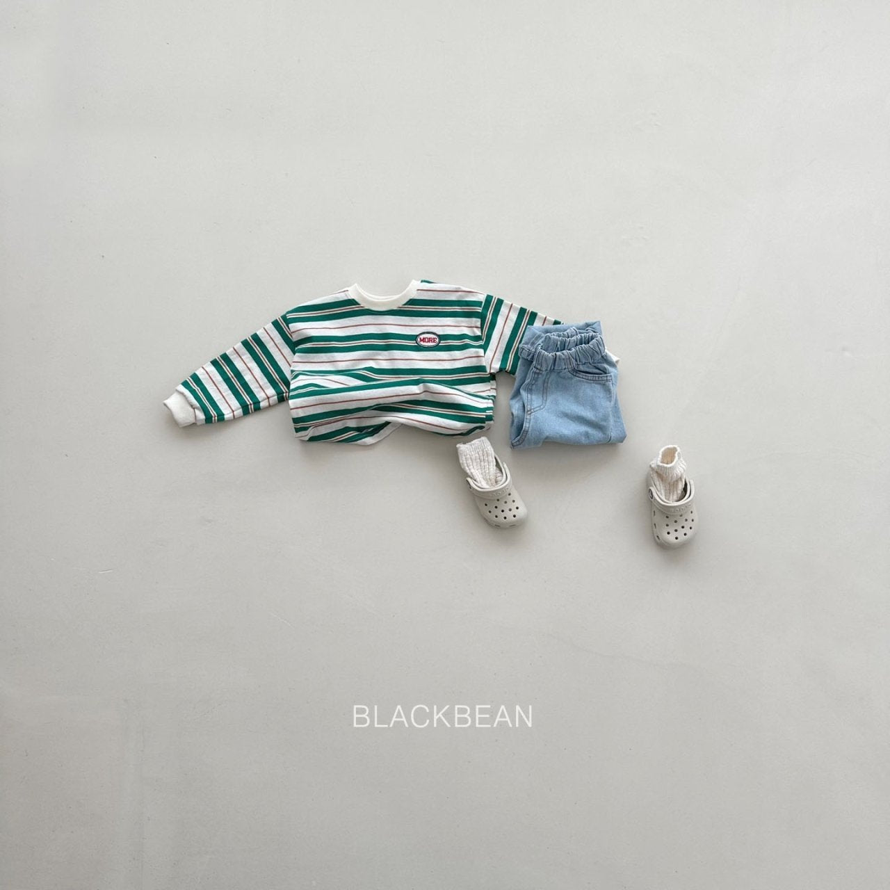 More Stripe T-Shirts [Green/S(2-3yr)]