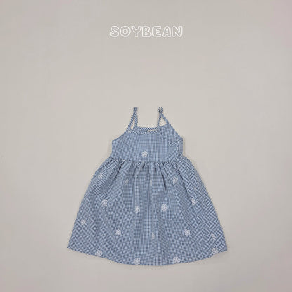 [PRE-ORDER] Floral Check Dress