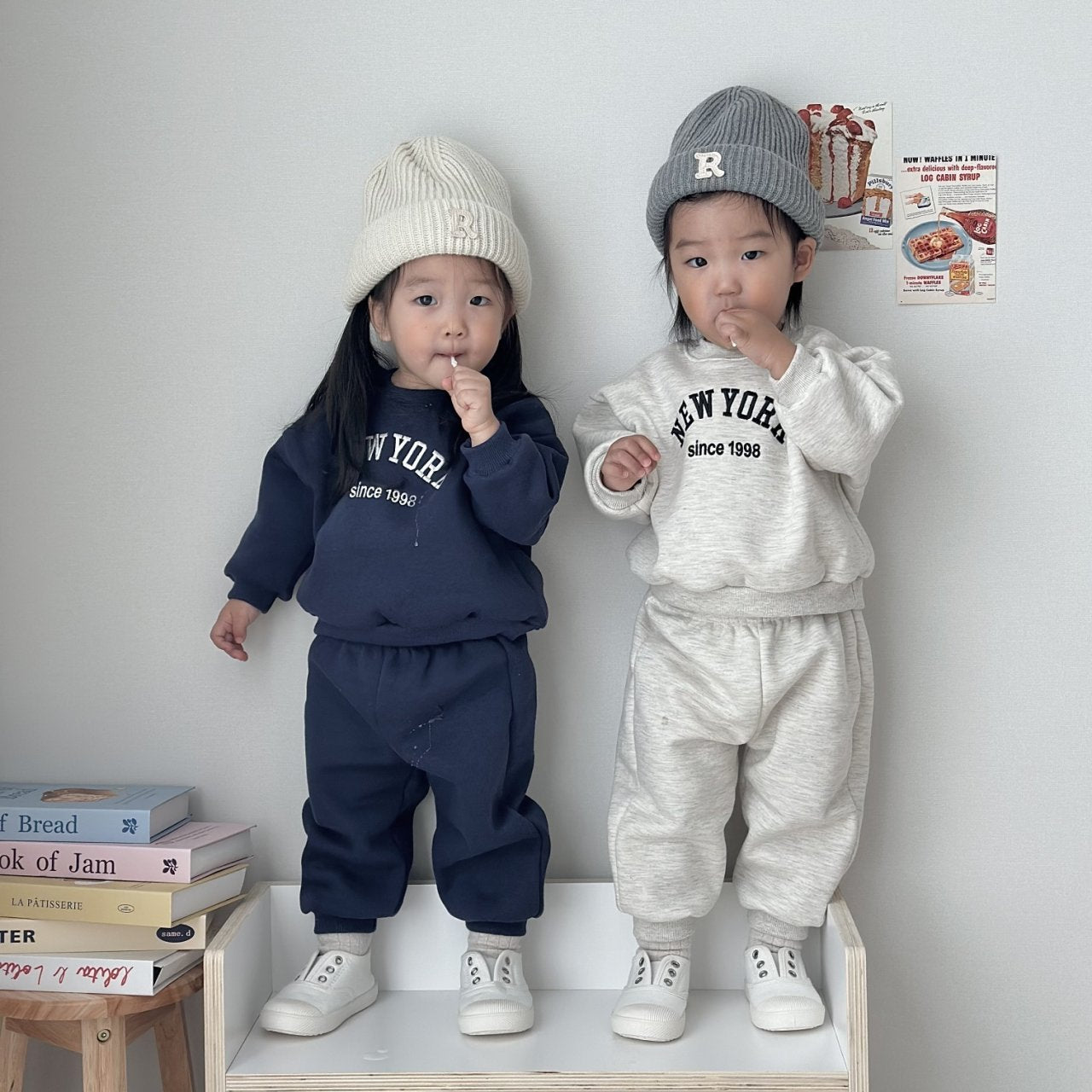 [PRE-ORDER] New York Fleece Top Bottom Set