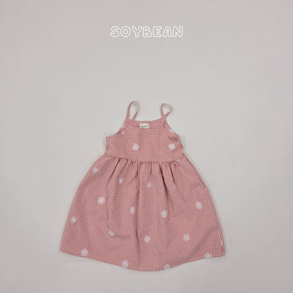 [PRE-ORDER] Floral Check Dress