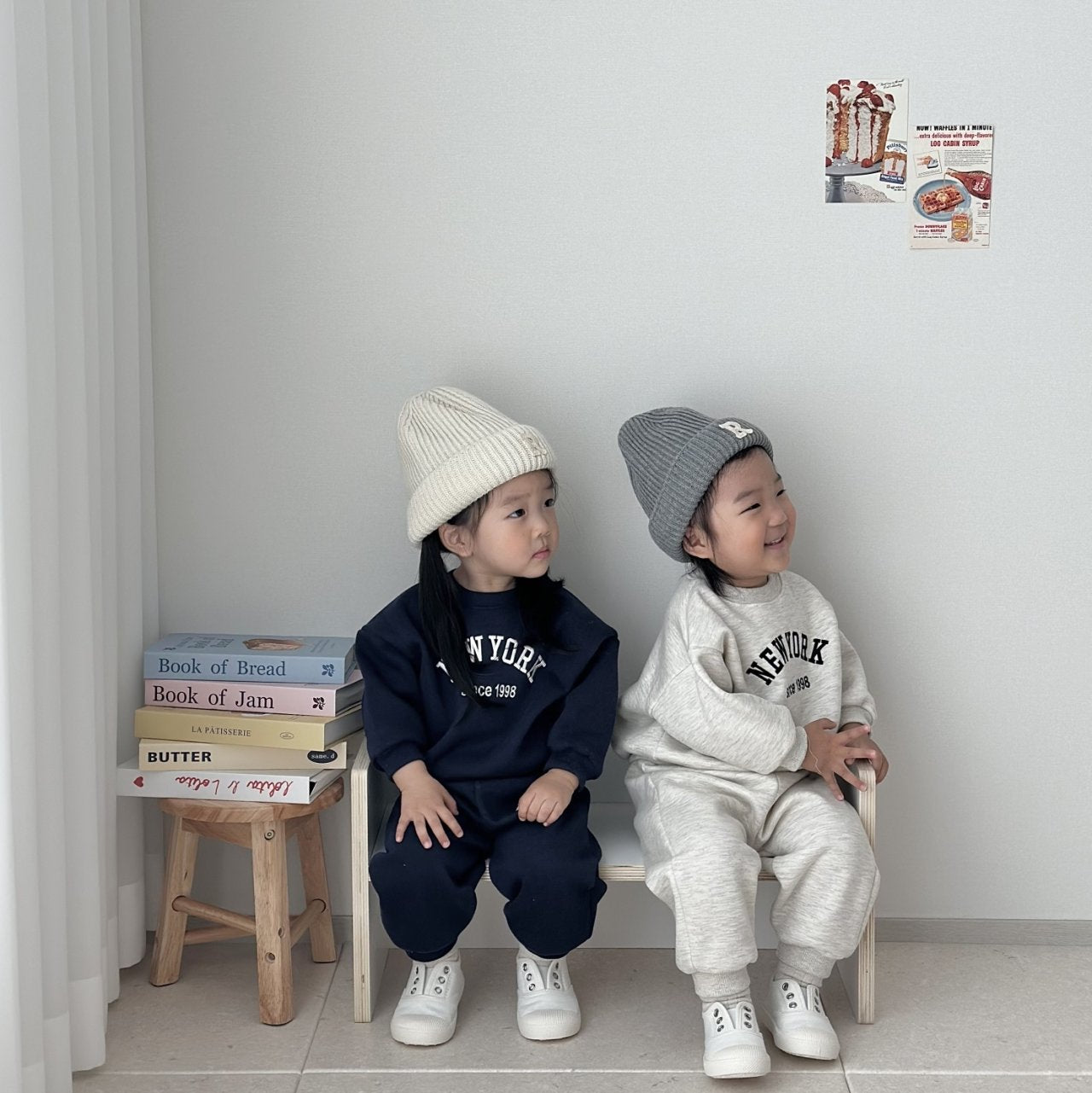 [PRE-ORDER] New York Fleece Top Bottom Set