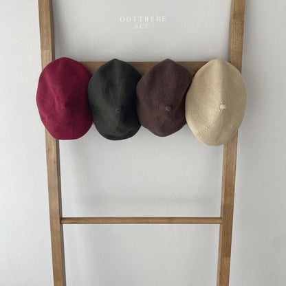 Tone Tone Beret [Deep Beige/S(6m-2yr)]