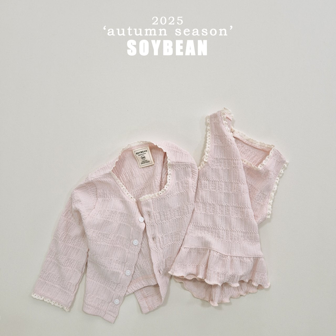 [PRE-ORDER] Lace Cardigan + Tank Top Set