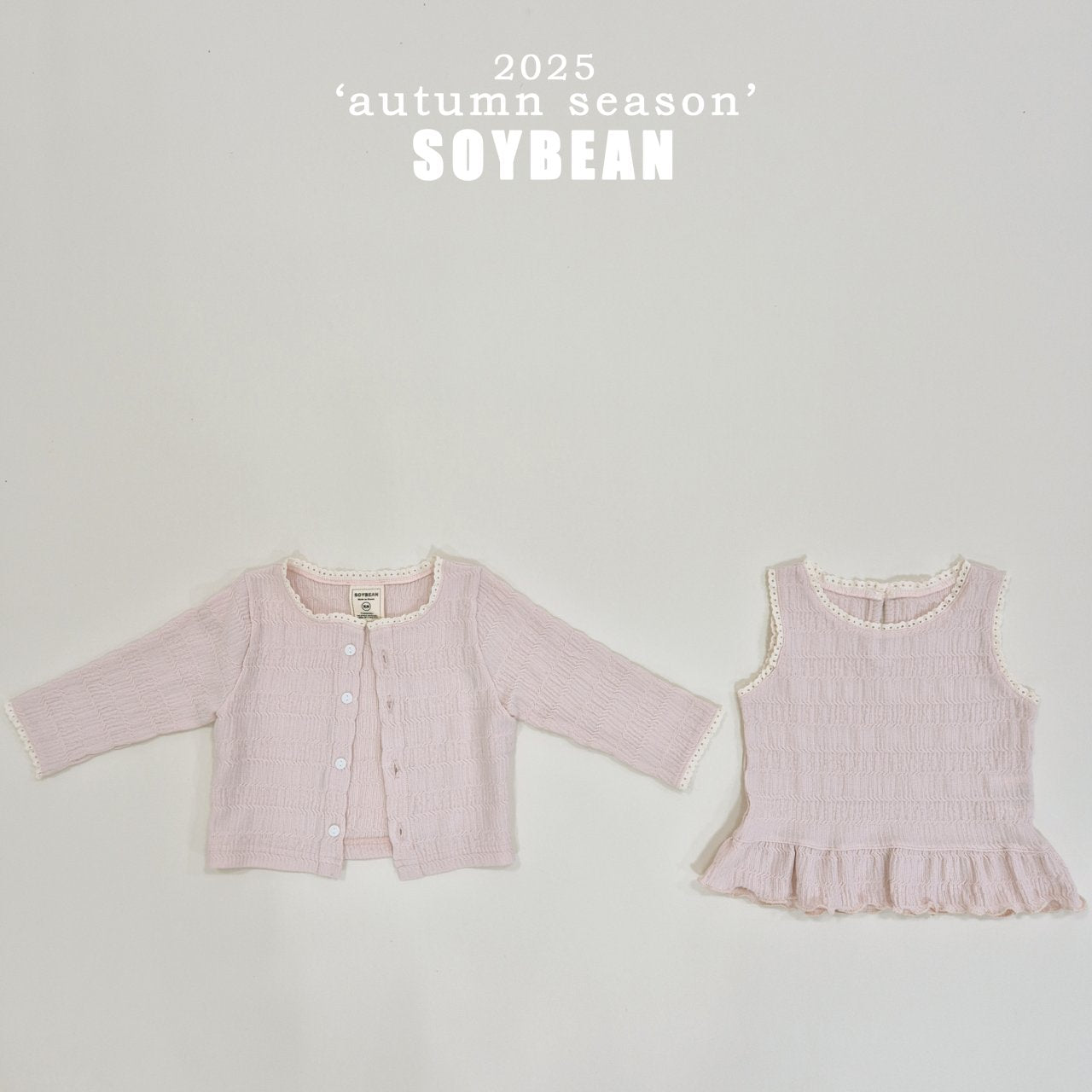 [PRE-ORDER] Lace Cardigan + Tank Top Set