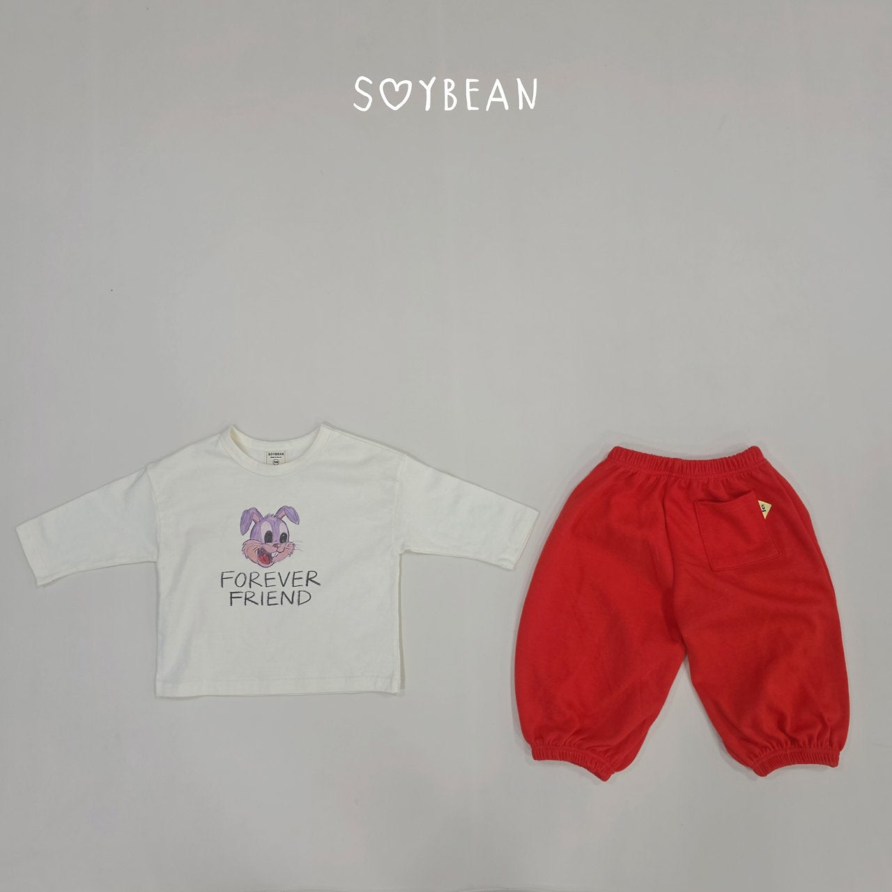 [PRE-ORDER] Bunny Friends Top Bottom Set