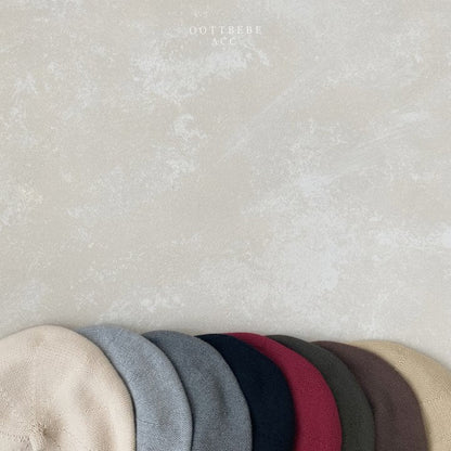 Tone Tone Beret [Deep Beige/S(6m-2yr)]