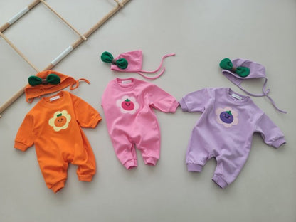 [PRE-ORDER] Vegetable Body Suit + Bonnet Set