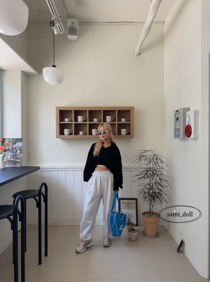 Saint Doll Jogger Pants [White Melange/JM(9-10yr)]