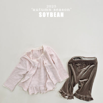 [PRE-ORDER] Lace Cardigan + Tank Top Set