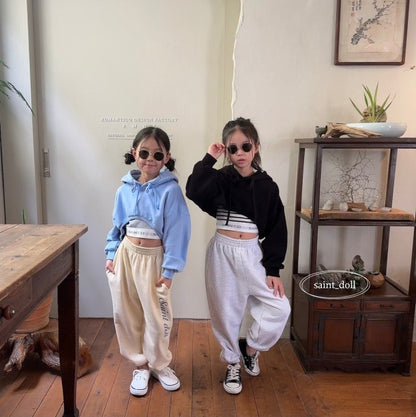 Saint Doll Jogger Pants [White Melange/JM(9-10yr)]