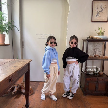 Saint Doll Jogger Pants [White Melange/JM(9-10yr)]