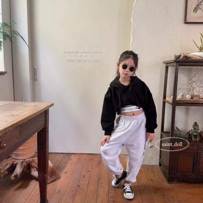 Saint Doll Jogger Pants [White Melange/JM(9-10yr)]