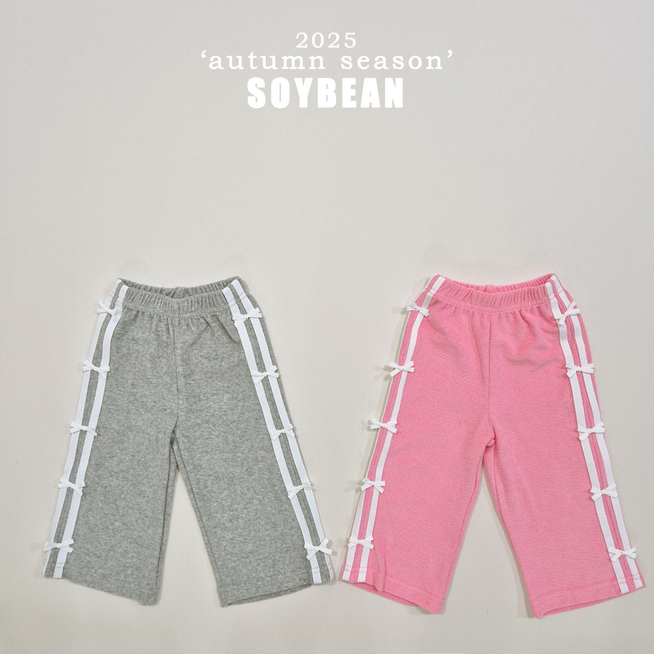 [PRE-ORDER] Ribbed Terry Line Pants