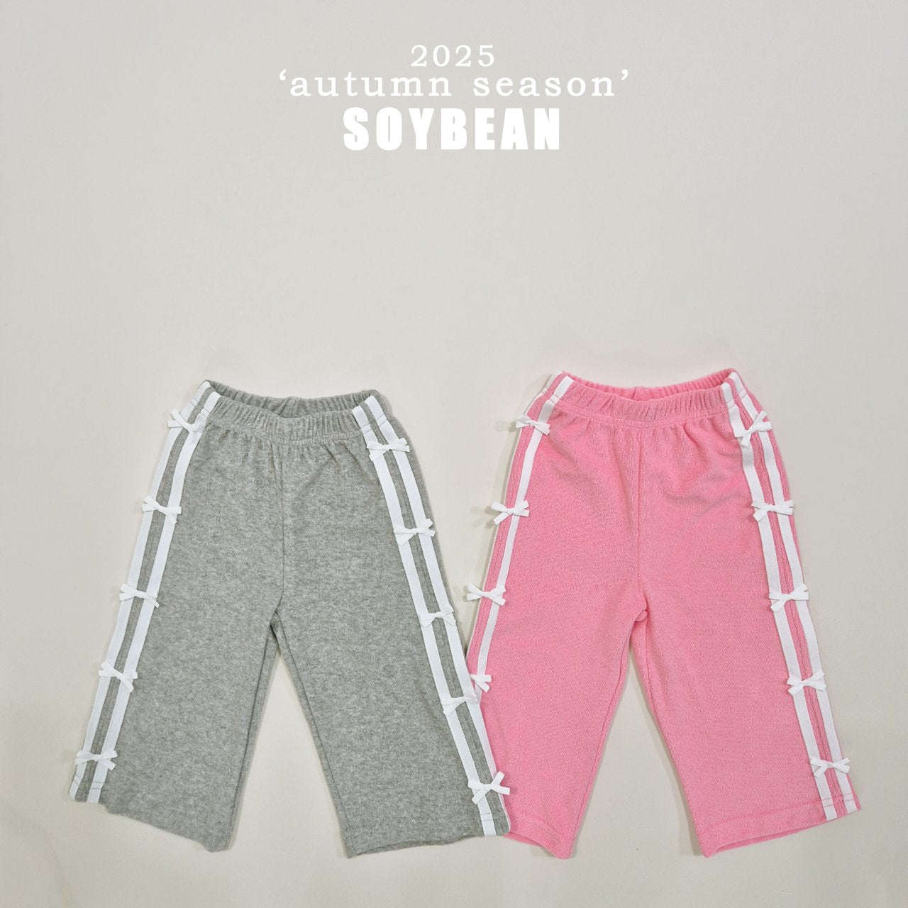 [PRE-ORDER] Ribbed Terry Line Pants