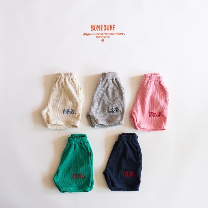 Waffle Shorts [Melange Grey/XS(1-2yr)]