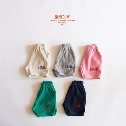 Waffle Shorts [Melange Grey/XS(1-2yr)]