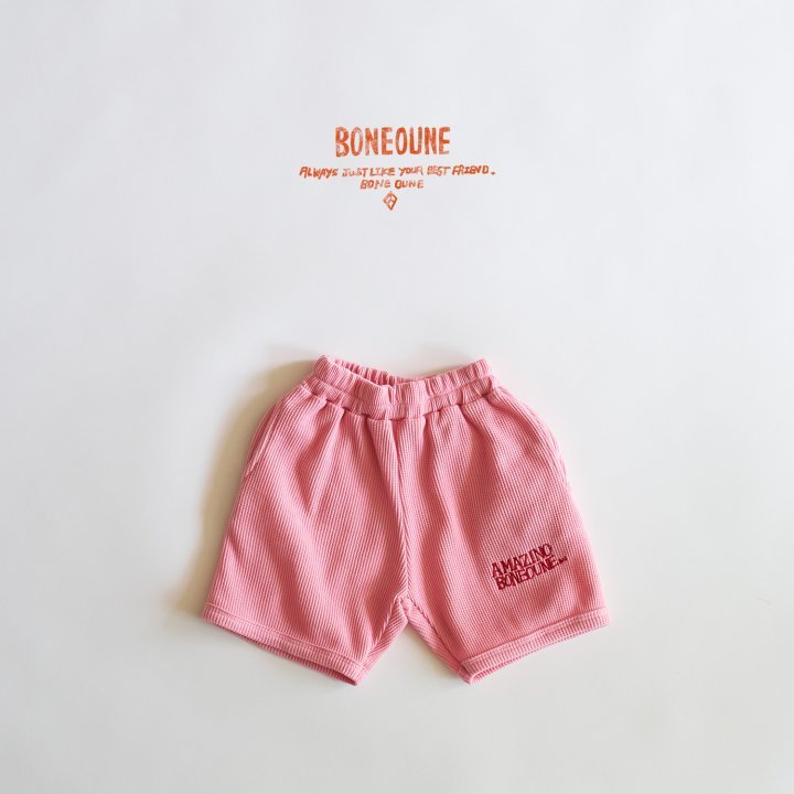 Waffle Shorts [Melange Grey/XS(1-2yr)]