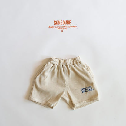 Waffle Shorts [Melange Grey/XS(1-2yr)]