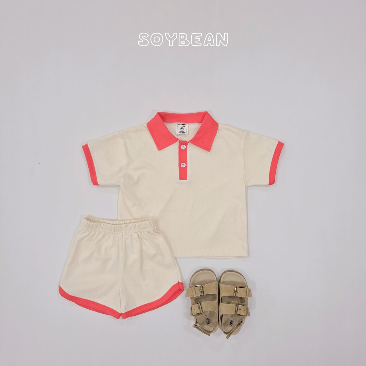 [PRE-ORDER] Collar Ringer Top Bottom Set