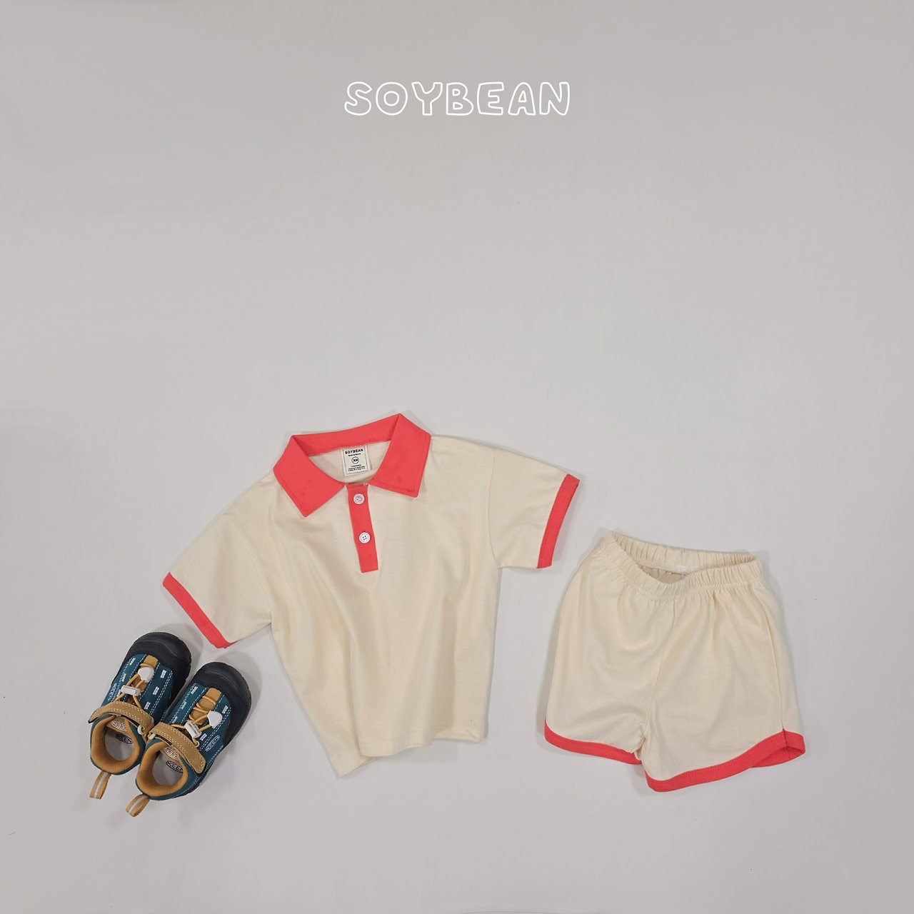 [PRE-ORDER] Collar Ringer Top Bottom Set