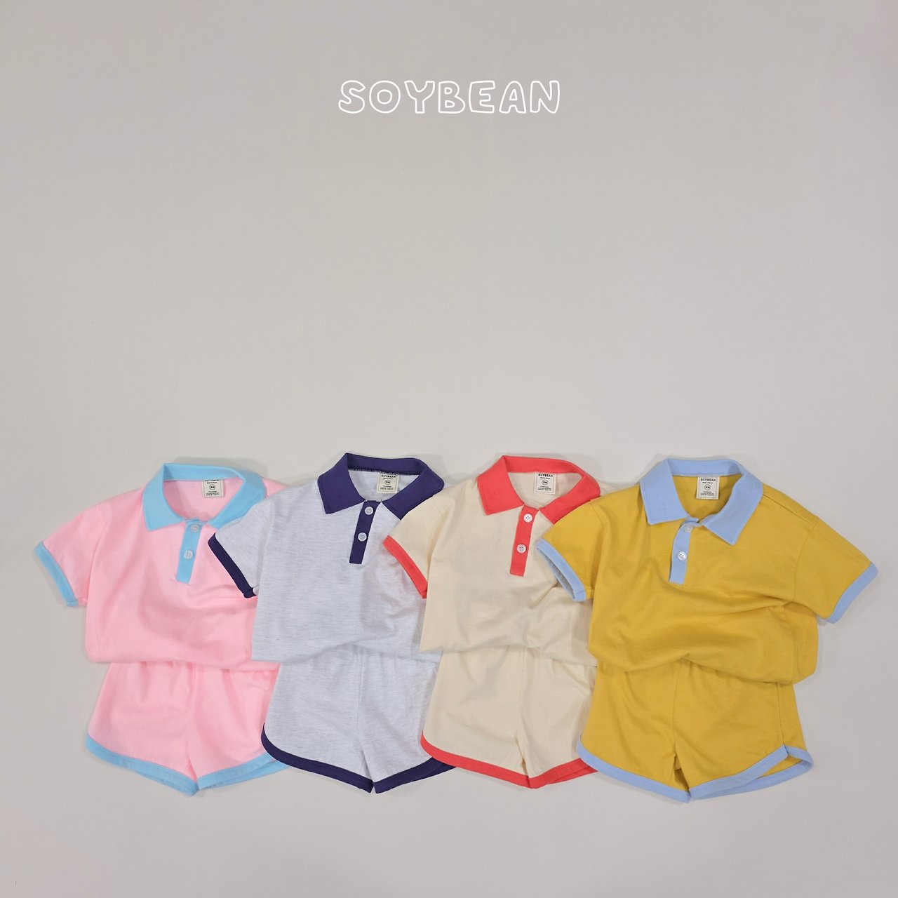 [PRE-ORDER] Collar Ringer Top Bottom Set