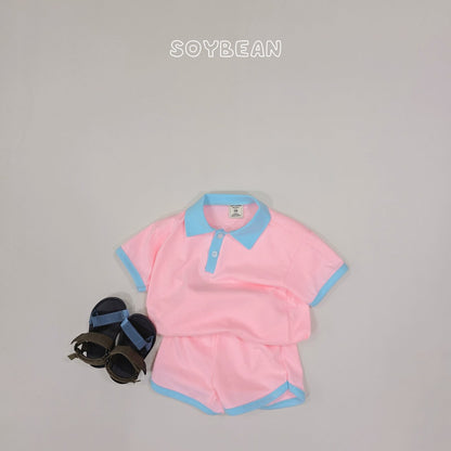 [PRE-ORDER] Collar Ringer Top Bottom Set