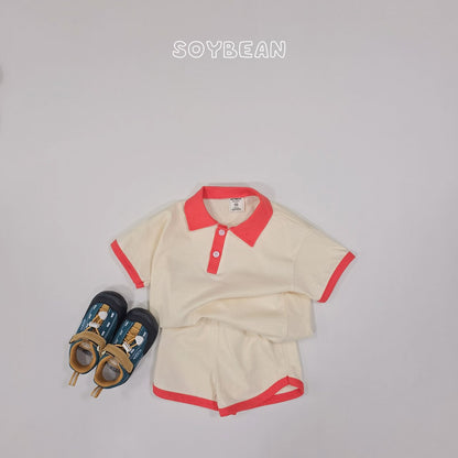 [PRE-ORDER] Collar Ringer Top Bottom Set