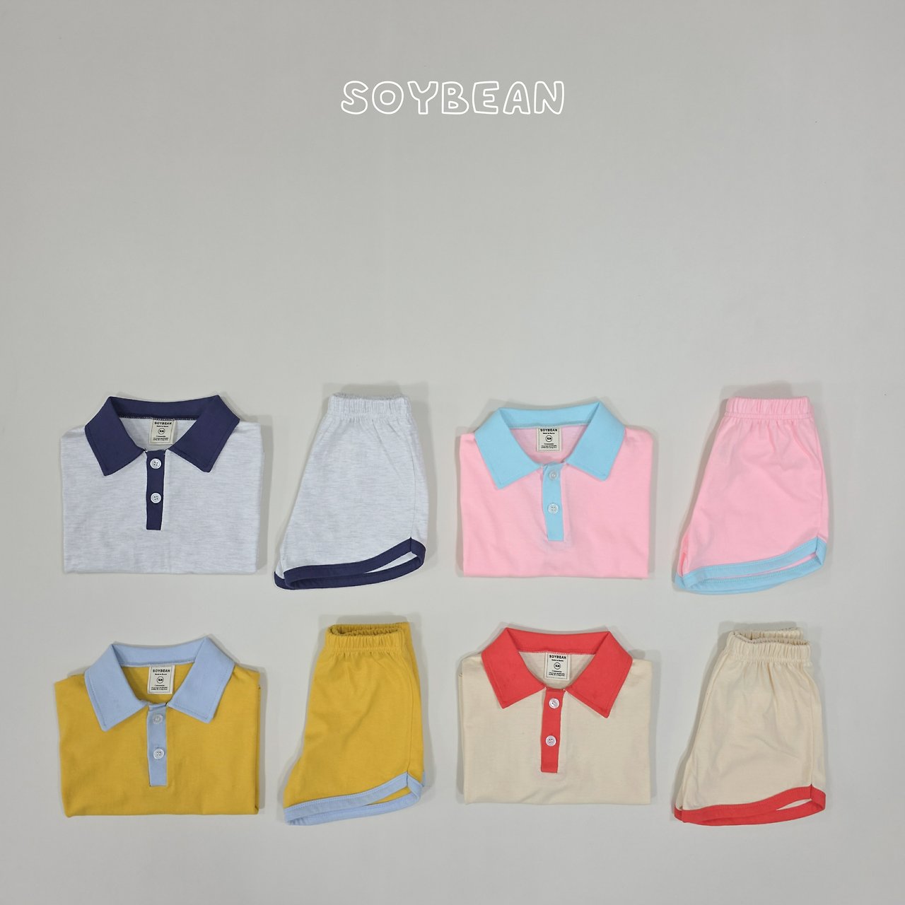 [PRE-ORDER] Collar Ringer Top Bottom Set