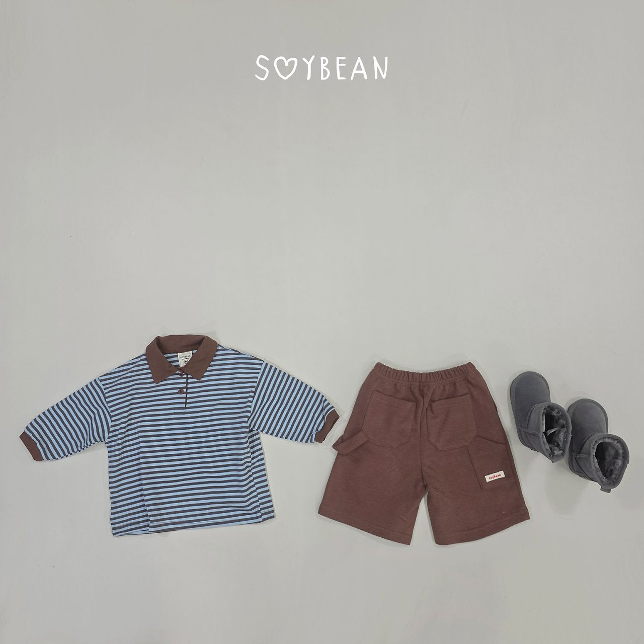 [PRE-ORDER] Stripe Collar Sweatshirts