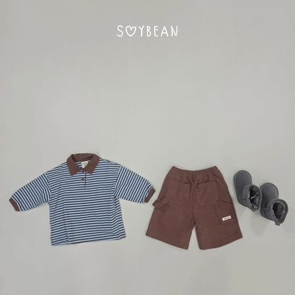 [PRE-ORDER] Stripe Collar Sweatshirts