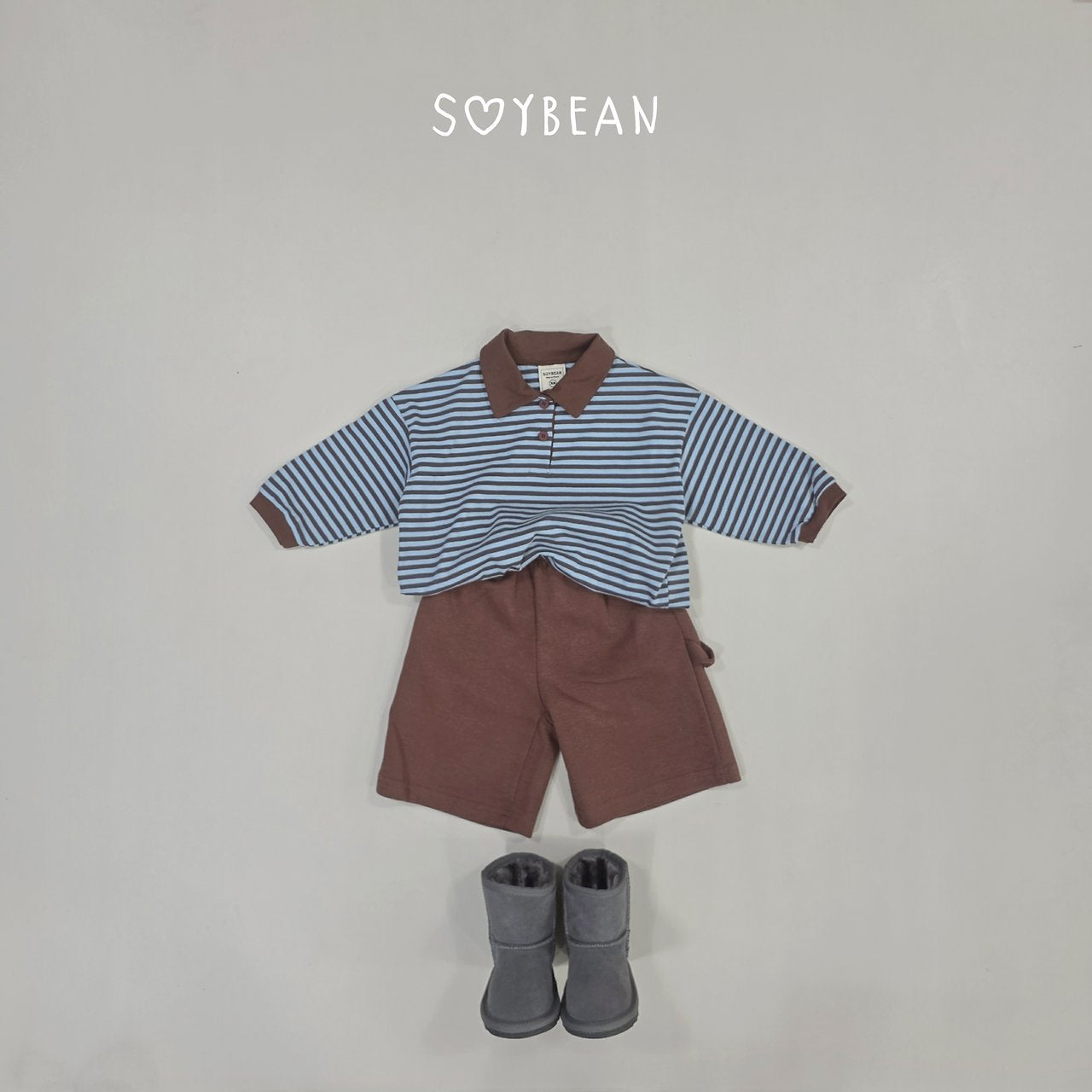 [PRE-ORDER] Stripe Collar Sweatshirts