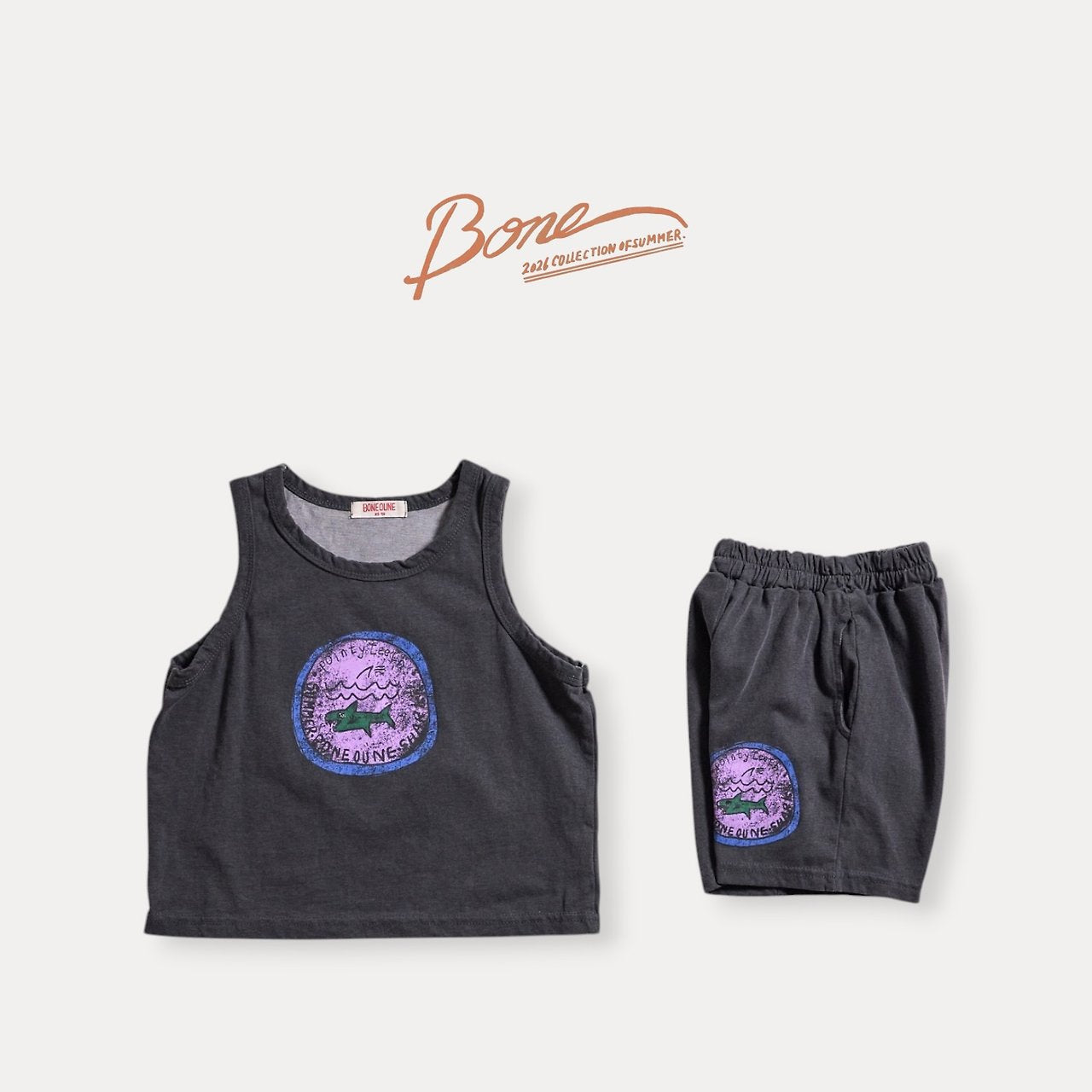 [PRE-ORDER] Shark Wide Sleeveless T-Shirts