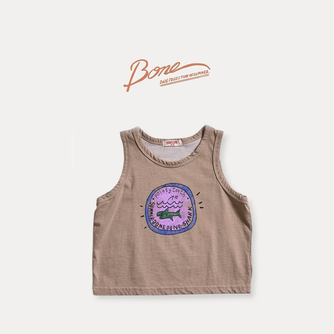 [PRE-ORDER] Shark Wide Sleeveless T-Shirts