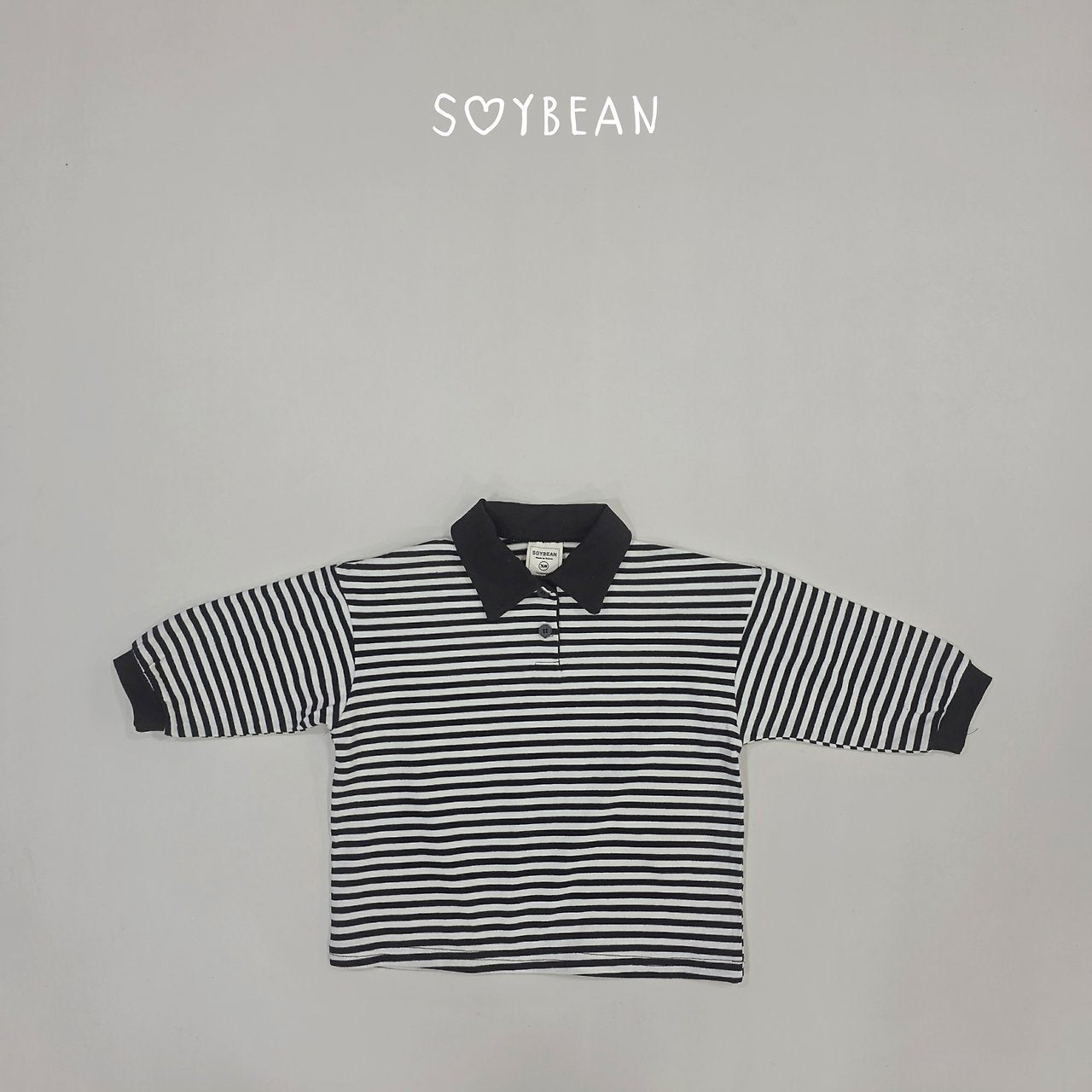 [PRE-ORDER] Stripe Collar Sweatshirts
