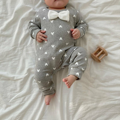 [PRE-ORDER] Bowtie Body Suit + Bonnet Set