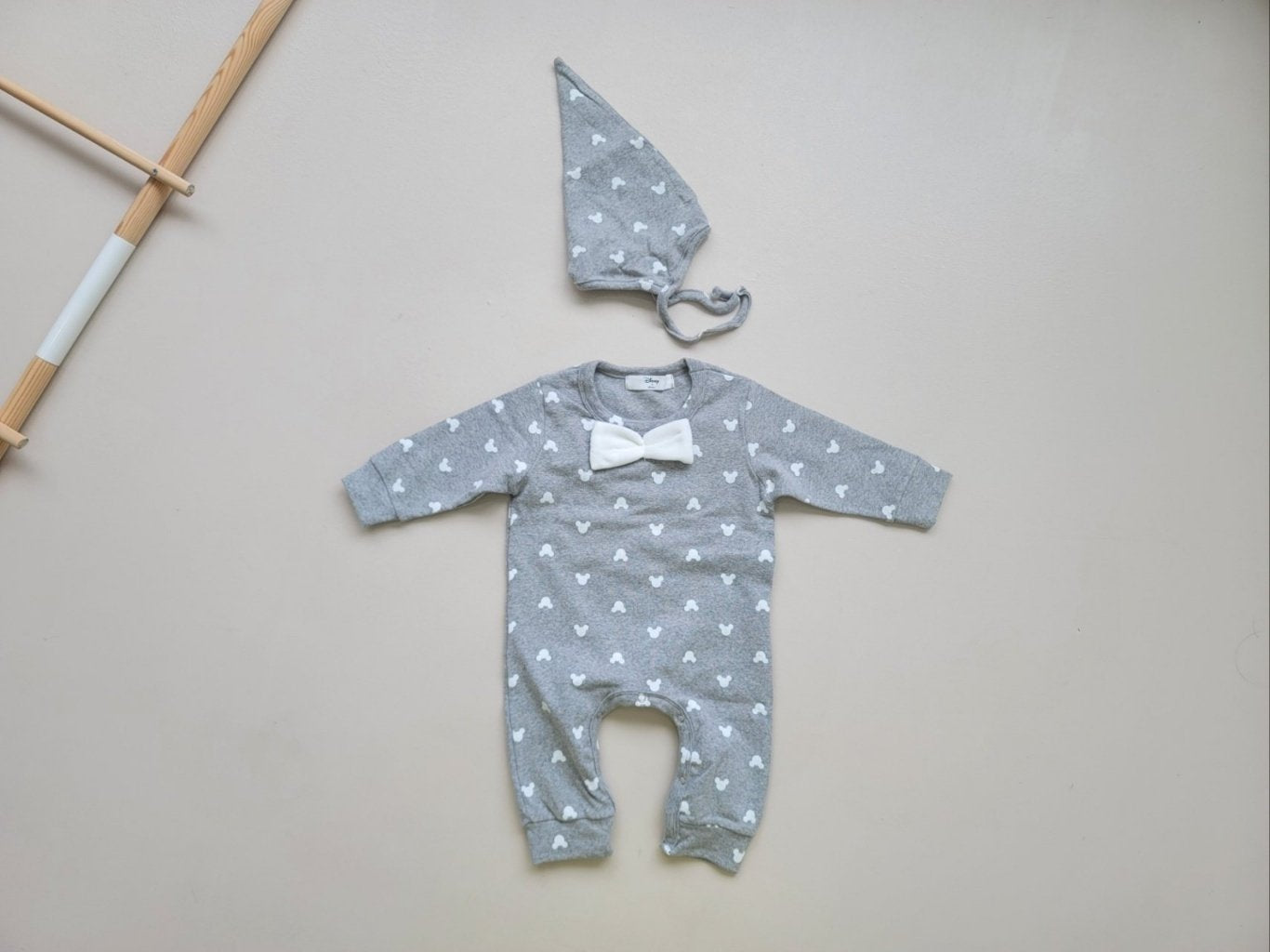 [PRE-ORDER] Bowtie Body Suit + Bonnet Set