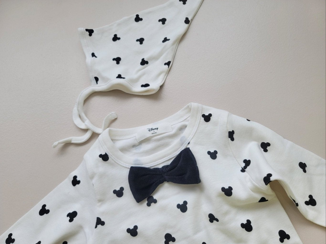 [PRE-ORDER] Bowtie Body Suit + Bonnet Set