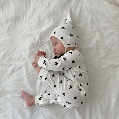 [PRE-ORDER] Bowtie Body Suit + Bonnet Set