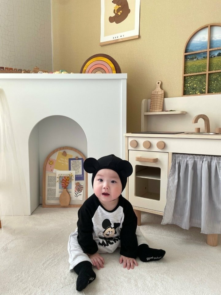 [PRE-ORDER] Happy Body Suit + Bonnet Set